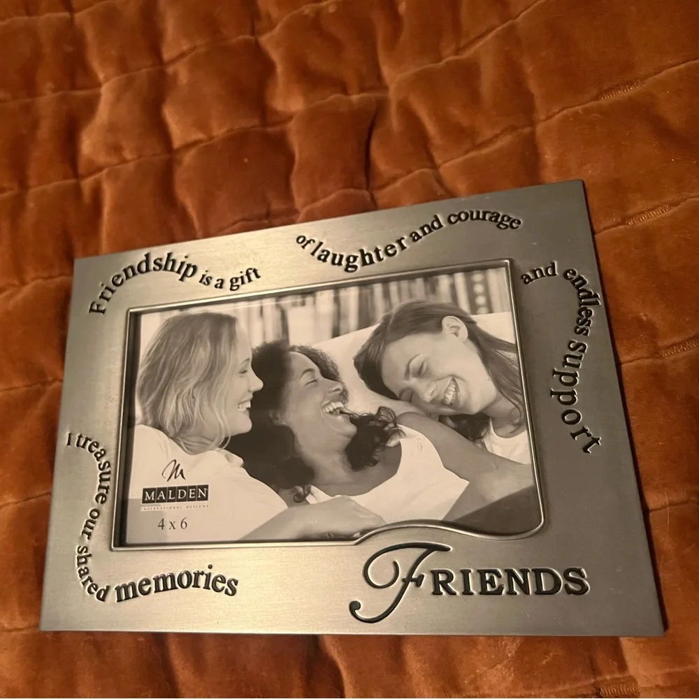 Malden Metallic Friends Photo Frame